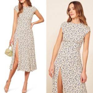 NEW Reformation Gavin Dress - Mykonos - sz 8